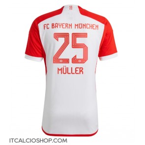 Bayern Munich Thomas Muller #25 Prima Maglia 2023-24 Manica Corta